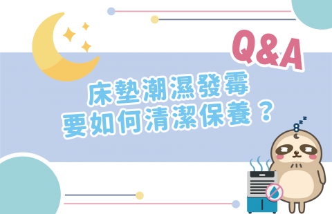 床墊潮濕發霉要如何清潔保養?